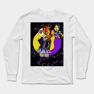 Delerium: the Endless, dark background Long Sleeve T-Shirt